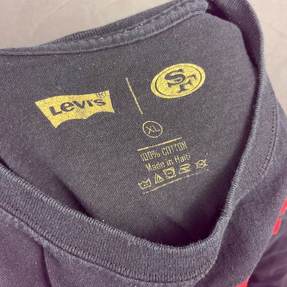 San Francisco 49er's x Levi's Shirt Men's XL Mash American Flag 2015 Home Opener - Picture 6 of 6